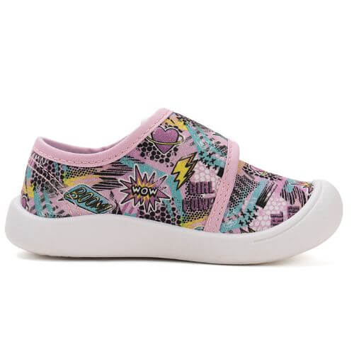 Pantofi copii fete din textil DD Step, Multicolor - C100-51718 [2]