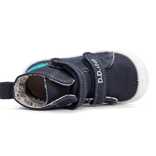 Pantofi copii baieti din canvas DD Step, Albastru - C100-52503C [6]