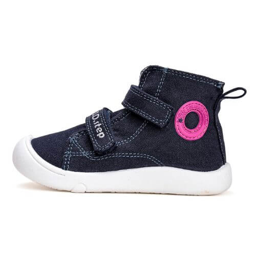 Pantofi copii fete din canvas DD Step, Albastru - C100-52503A [1]
