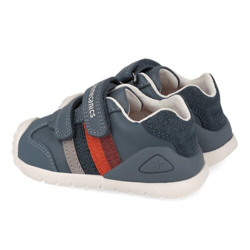 Pantofi copii din piele Biomecanics, Albastru Denim - 261131-A556 [2]