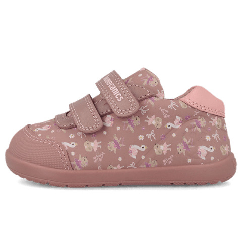 Pantofi copii fete din piele Biomecanics Roz 261162-C159 [4]