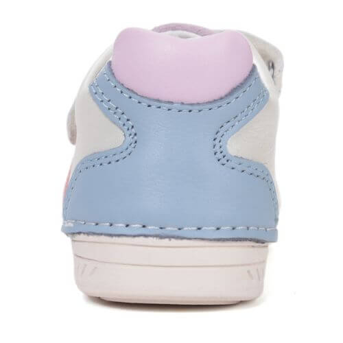 Pantofi copii fete din piele DD Step, Alb - S040-61252D [6]