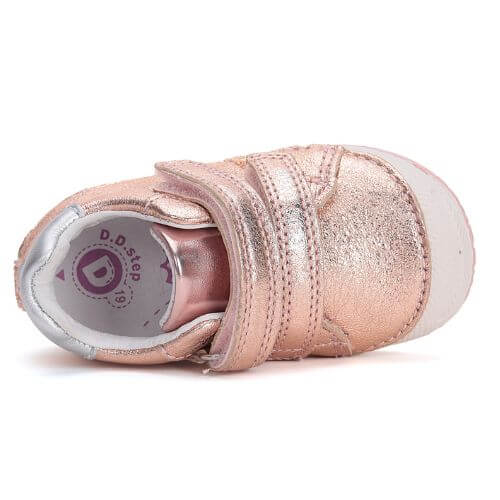 Pantofi copii fete din piele DD Step, Roz - S038-51626B [4]