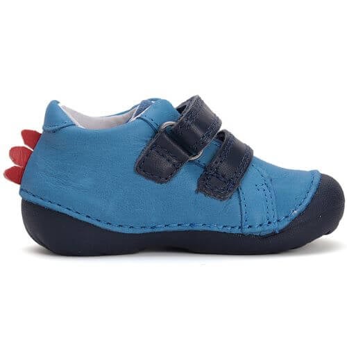 Pantofi copii baieti din piele DD Step, Albastru - S015-51832B [3]