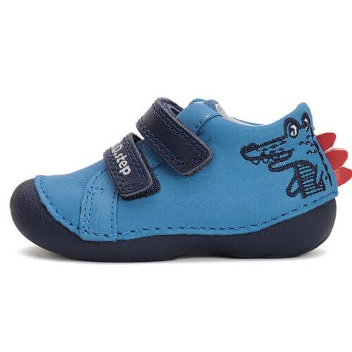 Pantofi copii baieti din piele DD Step, Albastru - S015-51832B [2]