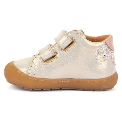 Pantofi copii fete din piele naturala Froddo, Roz - G2130343-4 [3]