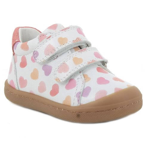 Pantofi copii fete din piele naturala Primigi, Alb - 1400055 [2]