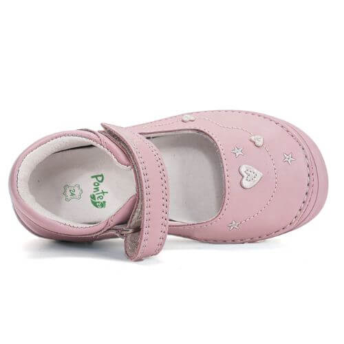 Pantofi copii fete din piele Ponte 20, Roz - DA08-6-1215A [5]