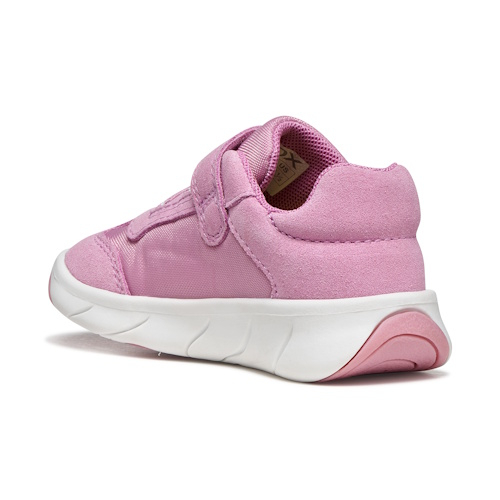 Pantofi copii fete din piele Suede Geox Foot-Run, Roz - B661JA_0FU22_C8241 [5]