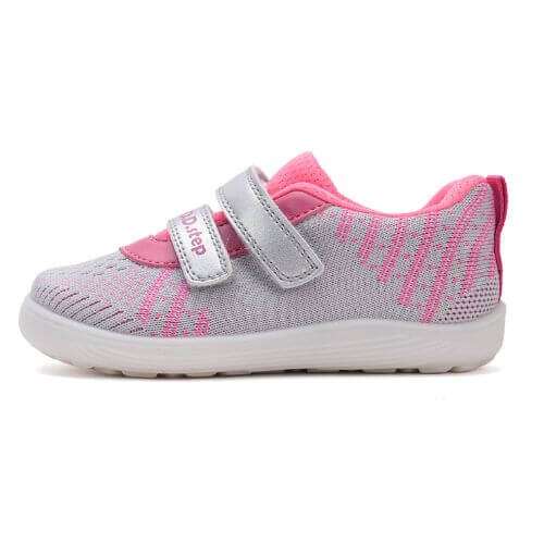 Pantofi copii fete din textil DD Step, Gri - F093-51399E [2]