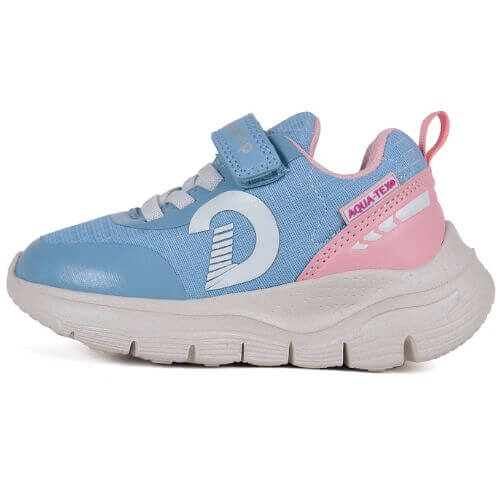 Pantofi copii fete din textil DD Step, Albastru - P092-51815B [2]