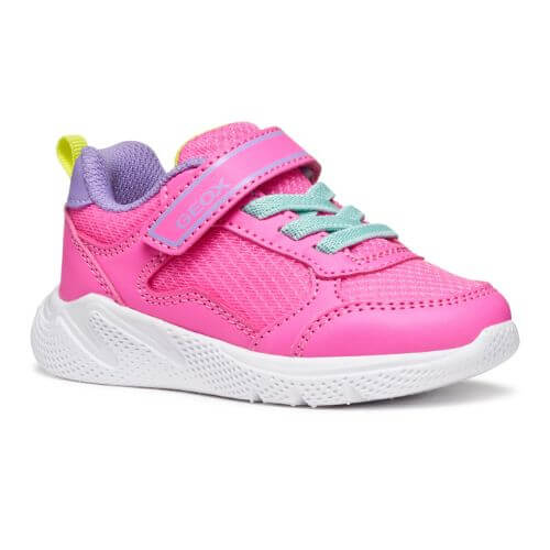 Pantofi copii fete din textil Geox, Fucsia - B564TB_0BC14_C8L8E [4]