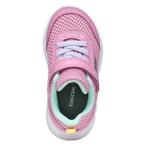 Pantofi copii fete din textil Geox, Roz - B454TD_01454_CE83B [9]