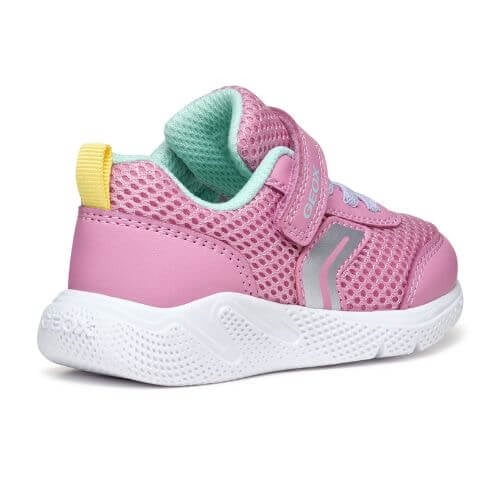 Pantofi copii fete din textil Geox, Roz - B454TD_01454_CE83B [8]