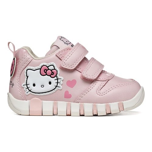 Pantofi fete Geox Iupidoo Hello Kitty, Roz - B6658A_05402_C8004 [3]