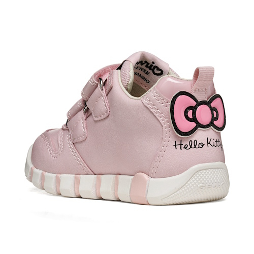 Pantofi fete Geox Iupidoo Hello Kitty, Roz - B6658A_05402_C8004 [2]