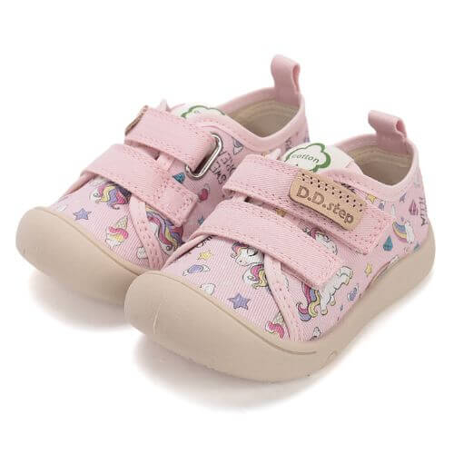 Pantofi copii fete textil DD Step, Roz - C100-61621 [2]