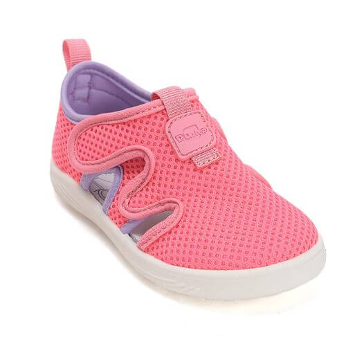 Pantofi decupati copii fete din textil DD Step, Roz - G093-61211C [4]