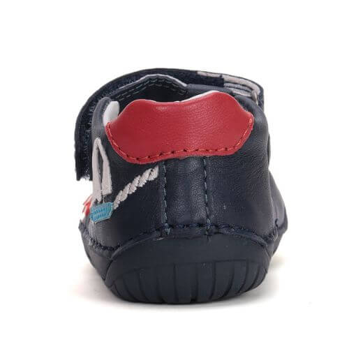 Pantofi decupati copii baieti din piele DD Step, Albastru - H070-51434 [5]