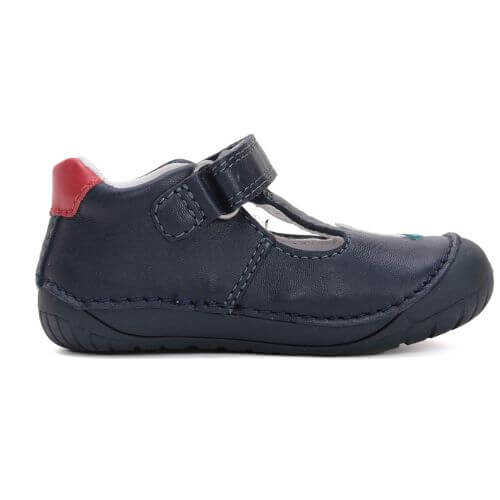 Pantofi decupati copii baieti din piele DD Step, Albastru - H070-51434 [6]