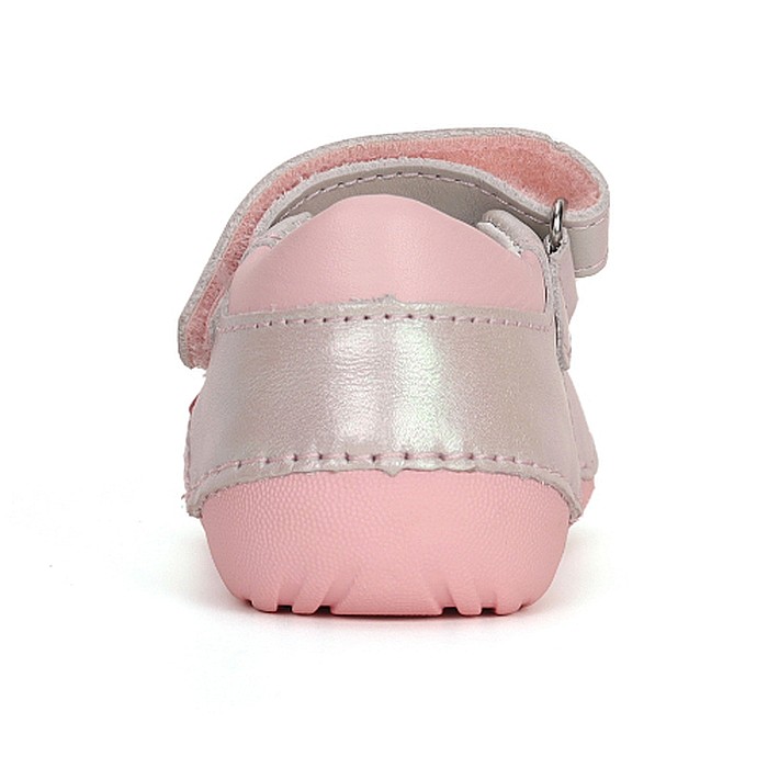 Pantofi copii fete din piele DD Step, Argintiu - H015-41298 [6]