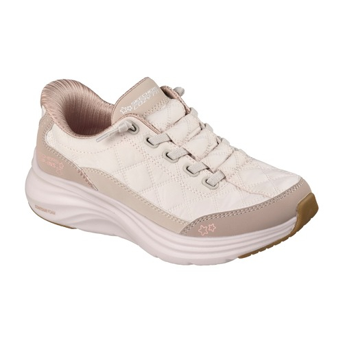 Pantofi fete Skechers Contour Foam Slip-ins, Crem/Bej - 303949L-NTTP [3]