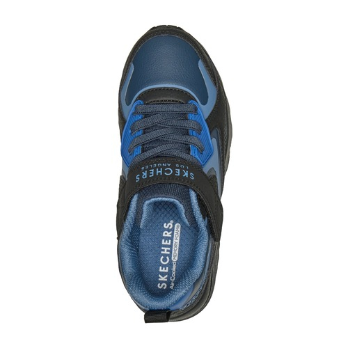 Pantofi sport băieți Skechers UNO Lite, Negru/Albastru - 403645L-BKBL [4]