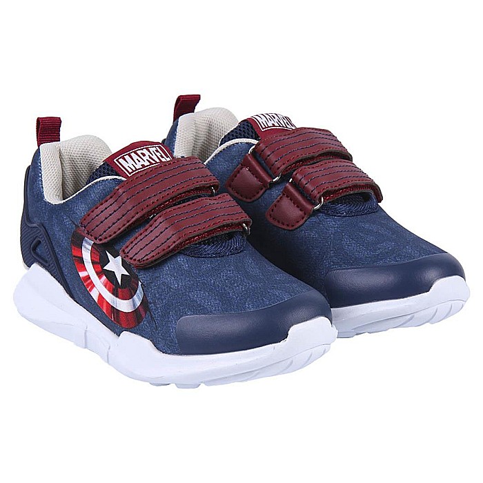 Pantofi copii baieti Captain America din textil Cerda, Albastru - 2300004984 [2]