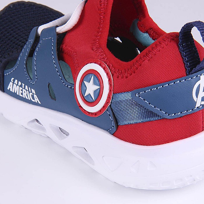 Pantofi copii baieti Captain America din textil Cerda, Albastru - 2300004705 [4]
