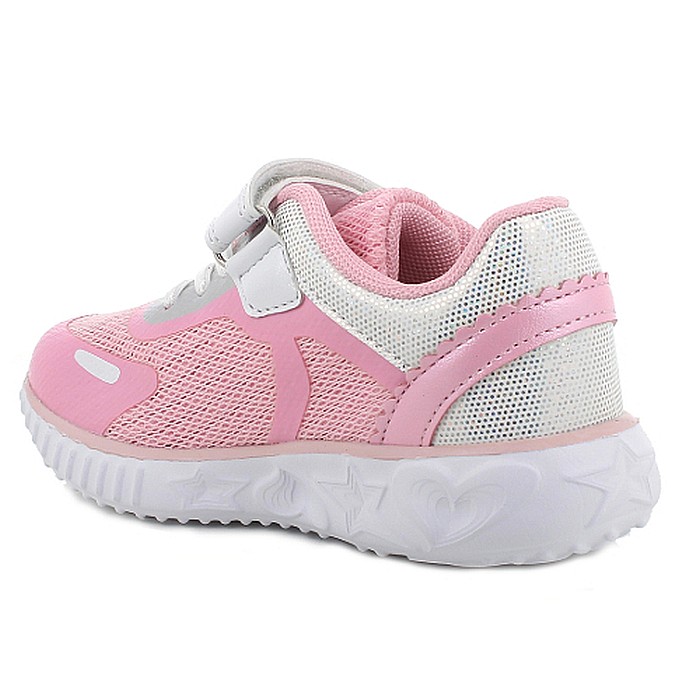Pantofi copii fete cu LED din textil Primigi, Roz - 5965511 [3]