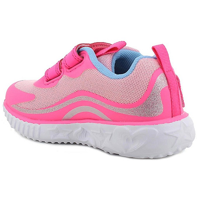 Pantofi copii fete cu LED din textil Primigi, Roz - 5965611 [3]