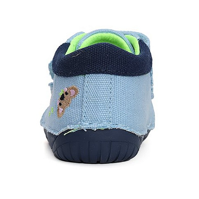 Pantofi copii baieti Barefoot din canvas DD Step, Albastru -  C070-41709A [5]