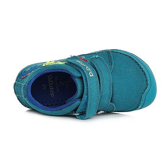 Pantofi copii baieti din canvas DD Step, Albastru - C073-376A [4]