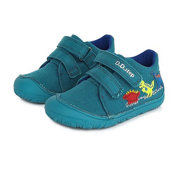 Pantofi copii baieti din canvas DD Step, Albastru - C073-376A [2]