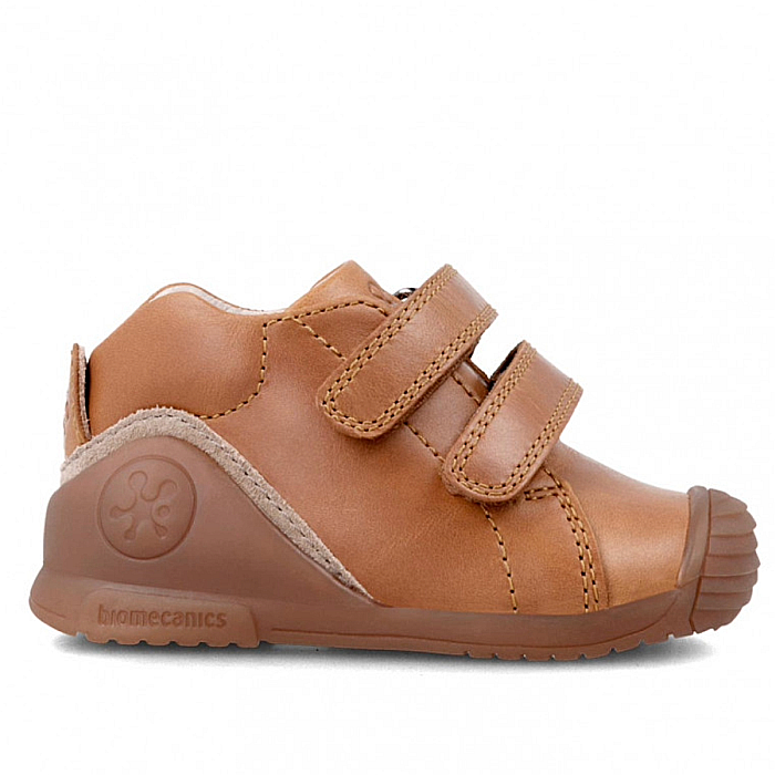 Pantofi copii baieti din piele Biomecanics, Maro - 231120-B [2]