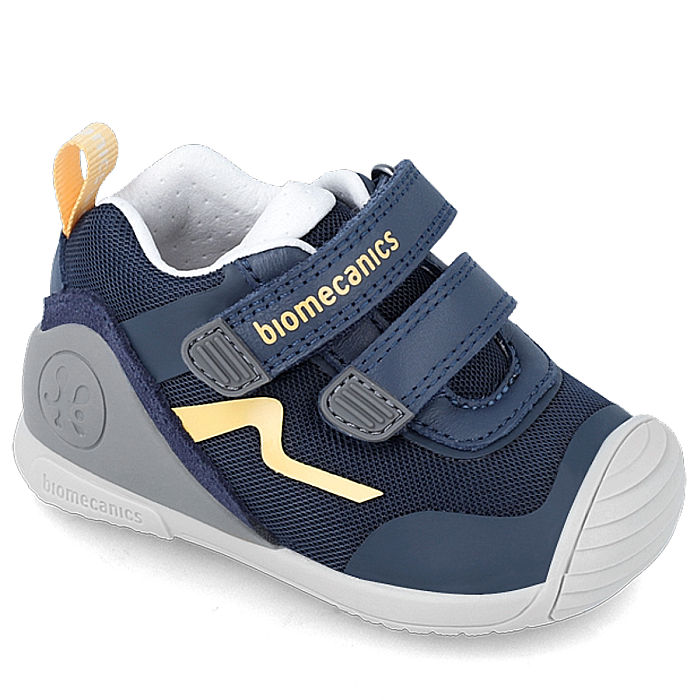 Pantofi copii baieti din textil Biomecanics, Albastru - 231142-A [2]