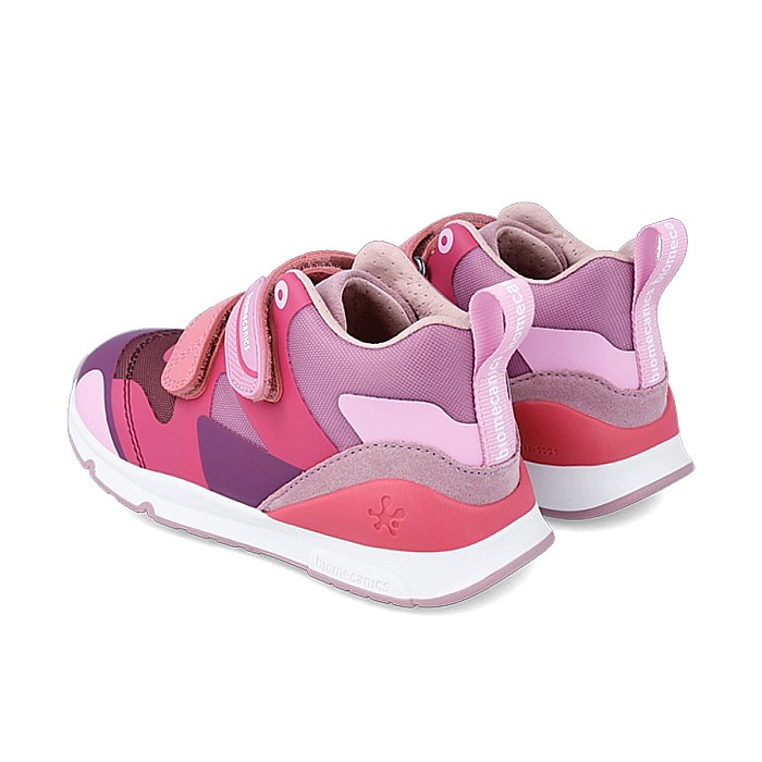 Pantofi copii fete din piele Biomecanics, Roz - 231244-B [4]