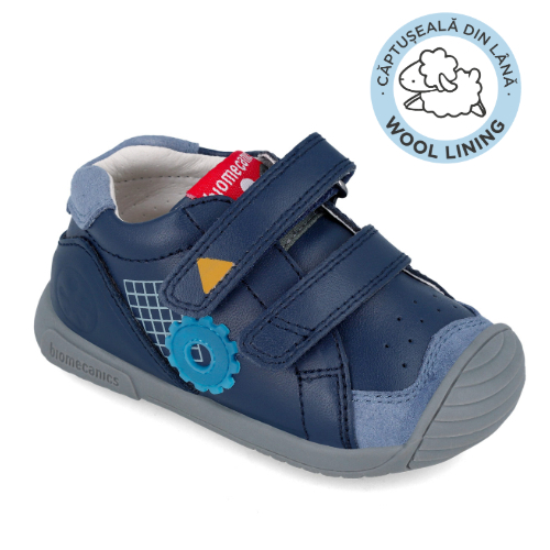 Pantofi sport din piele cu blanita 241128-A183FB [3]