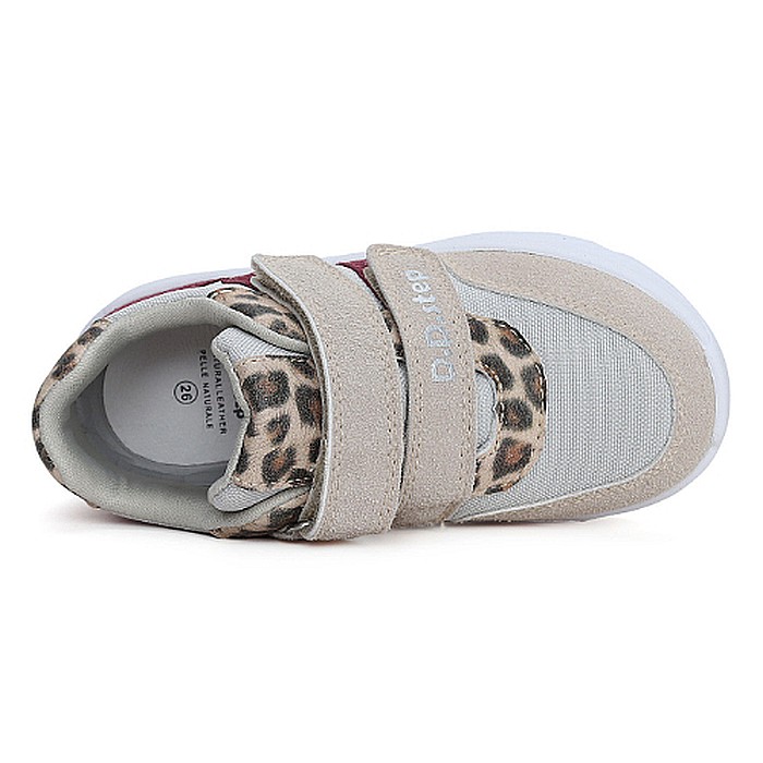 Pantofi copii fete din textil DD Step, Gri - F083-41879C [4]
