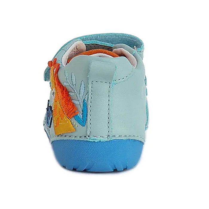 Pantofi copii baieti din piele DD Step, Albastru - S015-359B [5]