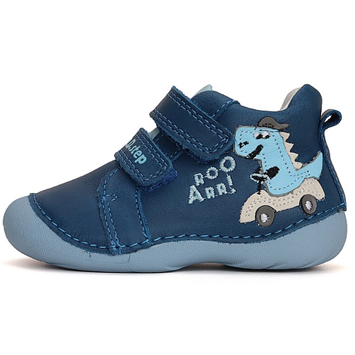 Pantofi copii baieti din piele DD Step, Albastru - S015-41882A [2]