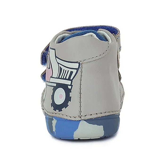 Pantofi copii baieti din piele DD Step, Gri - S066-317 [6]