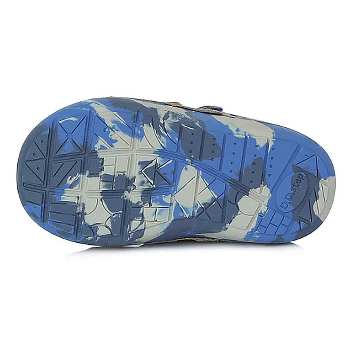 Pantofi copii baieti din piele DD Step, Gri - S066-317 [2]