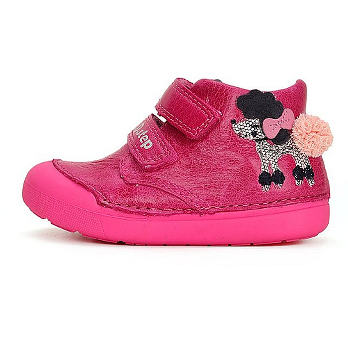 Pantofi copii fete din piele DD Step, Roz - S066-41382A [2]