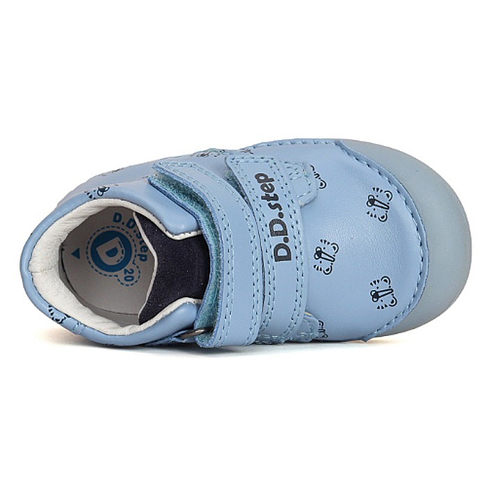 Pantofi copii baieti din piele DD Step, Albastru - S066-41803 [4]