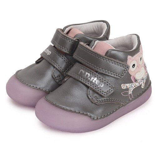 Pantofi sport din piele DD Step S066-42820A Dark Grey [3]