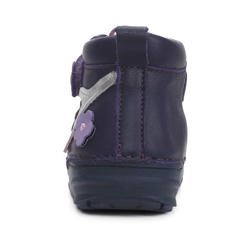 Pantofi copii fete din piele DD Step, Albastru - S071-42821 [3]