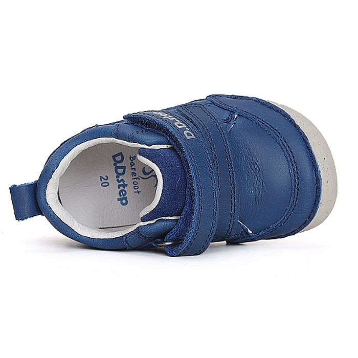Pantofi copii baieti din piele DD Step, Albastru - S070-41351A [4]