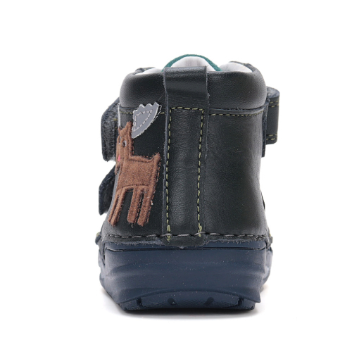 Pantofi copii baieti din piele DD Step, Verde - S071-42933 [4]