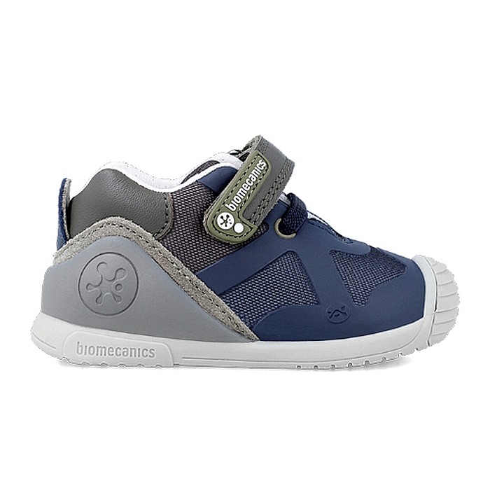 Pantofi copii baieti din textil Biomecanics, Albastru - 231140-A [3]